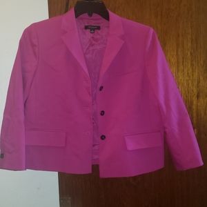 Hot Pink Ann Taylor Blazer